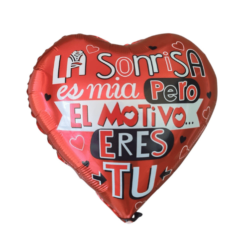 Globo La sonrisa es mia