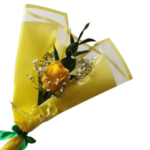 Rosa Amarilla Arreglada