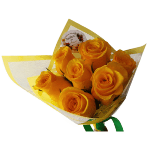 Ramo de 7 Rosas Amarillas