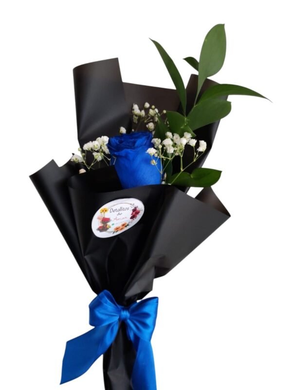 Una rosa azul