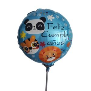Globo Feliz Cumpleaños de animales